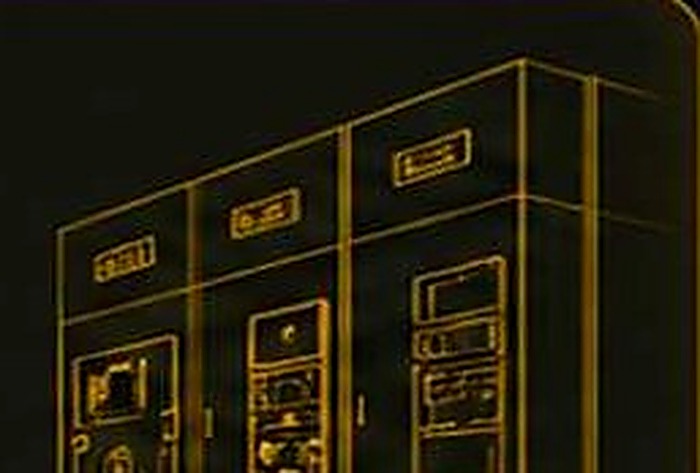 Electrical panel BIM render