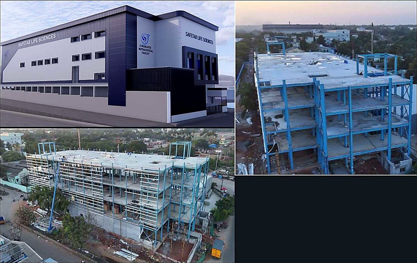 SAFETAB Life Sciences structural steel building