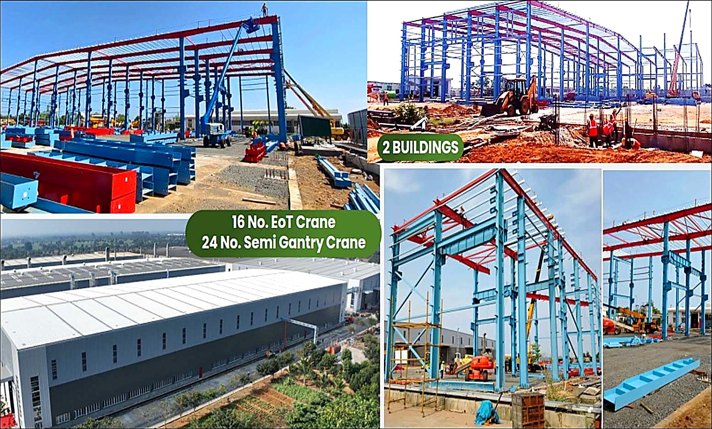 Schwing Stetter heavy industrial steel buildings